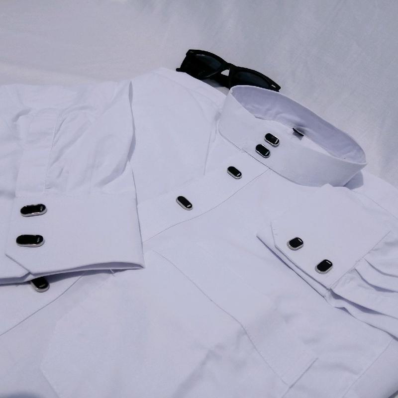 Koko jubah pakistan Premium harga murah Muslim Pria Dewasa Panjang Gamis Arab Putih Hitam 1