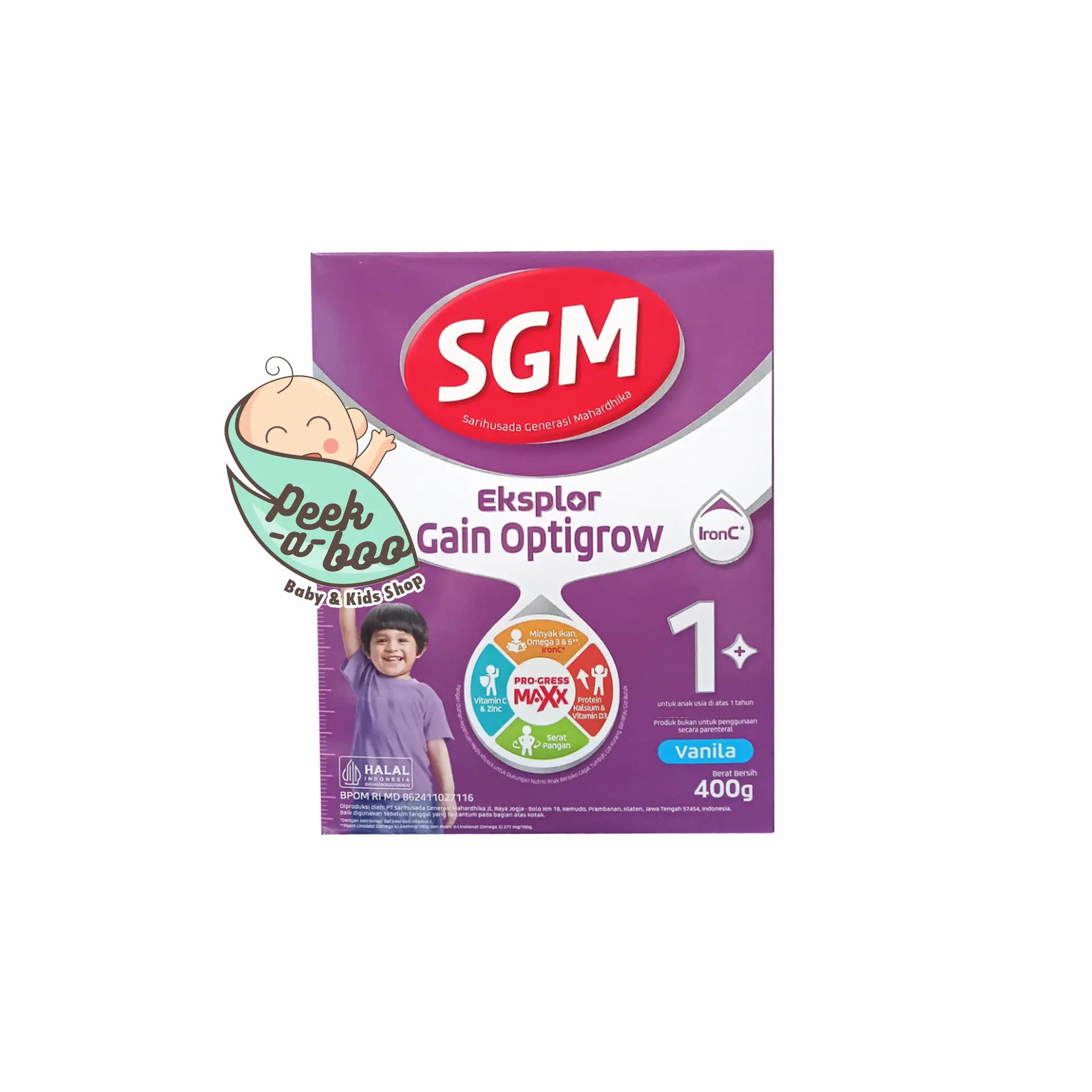 SGM EKSPLOR GAIN OPTIGROW 1+ 400gr