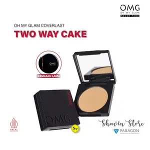 OMG Oh My Glam Coverlast Two Way Cake 12g - Bedak Padat Tahan Lama