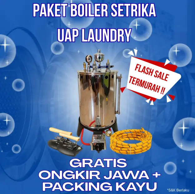 FREE ONGKIR SETRIKA UAP MURAH LAUNDRY KONVEKSI DAN GORDYN 5 10 15 20 25 30 Liter FREE Packing Kayu