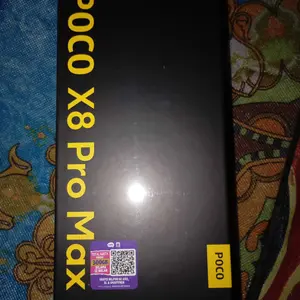 POCO X8 Pro Series | POCO X8 Pro Max (12GB/512GB)  (12GB+256GB) | POCO X8 Pro (12GB+512GB) (8GB+512GB) (8GB+256GB) | Dimensity 9500s* | 8500mAh (typ) battery dengan 100W HyperCharge* | HP Gaming [Xiaomi Official Store]