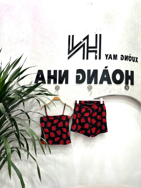 Product Introduction of Combo 3  bộ {ĐỒ NGỦ 2 DÂY } [BỐC MÀU NGẪU NHIÊN ],chất cotton lụa  mềm mại có túi quần free size 40_70kg 10
