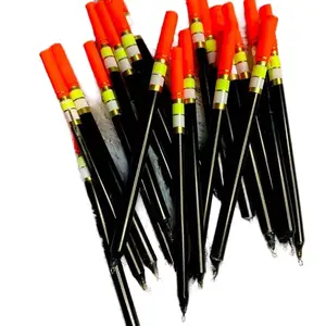 Pelampung pancing pipet +starlite panjang 10cm (cocok untuk mancing malam hari) Umpan