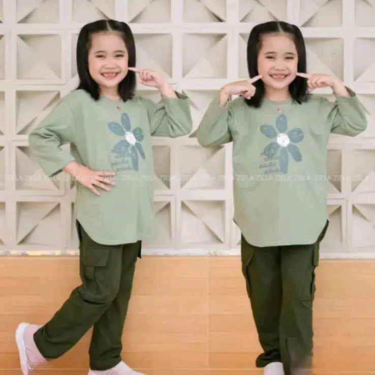 setelan anak ziela/setelan kids/setelan anak/setelan ziela terbaru