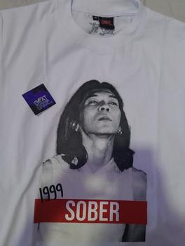 Product Review of T-shirt Sober 99 White Slank from Tokopedia customer review 0