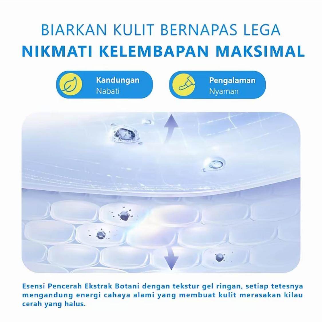 Velltruoi Anti-Wrinkle Care Gel mengurangi kerutan menenangkan dan melembapkan kulit mengurangi keriput garis-garis halus dan tanda-tanda penuaan bintik hitam dan kantung mata. Pelembap mencerahkan warna kulit dan memutihkan（10g)