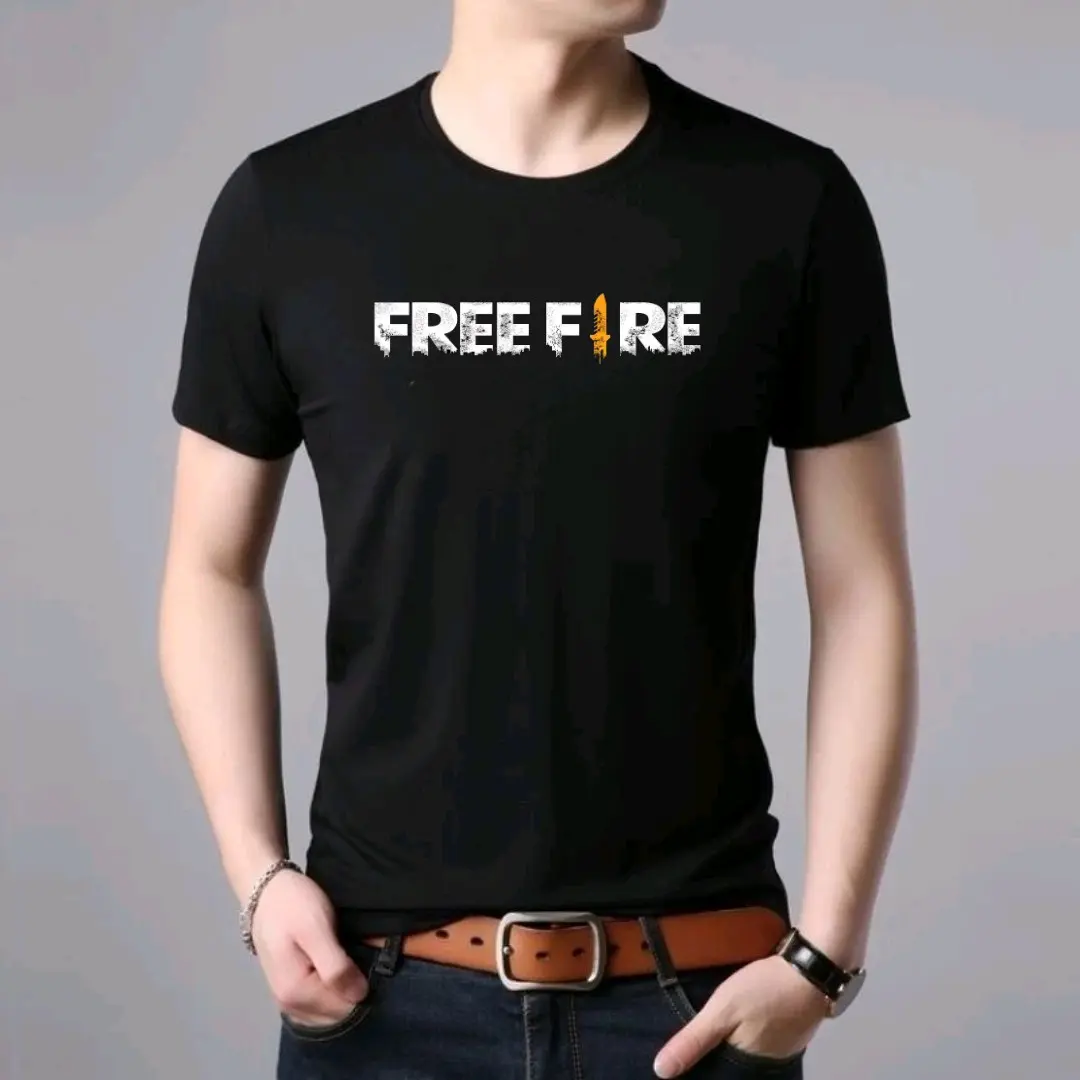 Kaos oblong pria motif free fire baju oblong lengan pendek keren atasan cowok cewek Panjang Sablon Digital Katun Tebal Distro Unisex