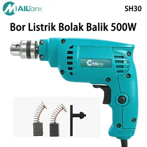 MailTank SH30 Mesin Bor Tangan 10mm Putaran Bisa Bolak Balik Bisa Buat Bor Tembok Kayu Besi Ringan