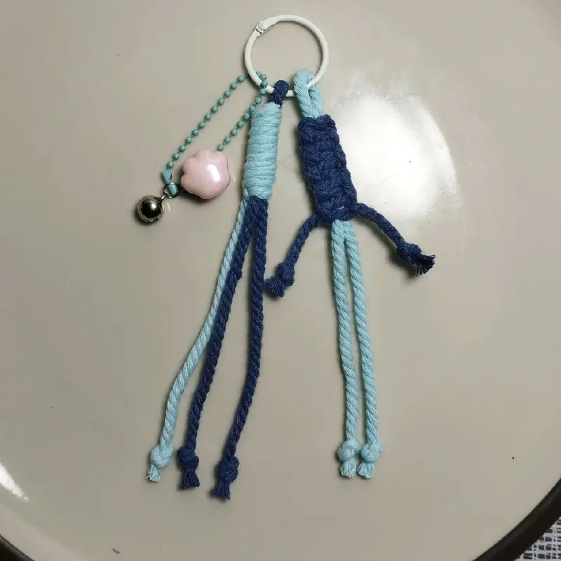 Ganci krincing- kunci macrame/Bag charm/keychain Tas Ganci/ gantungan krincing 3
