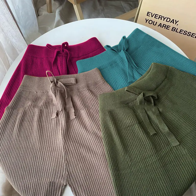 Niki Pants Knit - Celana Kulot Rajut - Celana Kulot Jumbo Rajut