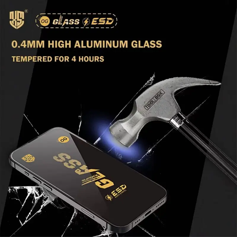 Tempered Glass Kaca Bening For Poco Series ESD Anti Static Pelindung Layar HP Cover Layar Anti Gores Tebal Kaca Temperd Glass 1