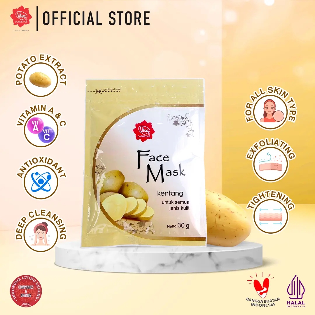 Viva Face Mask 30 g - Semua Jenis Kulit