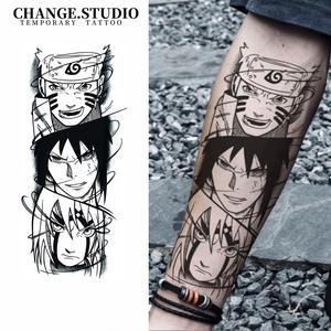 Hình Xăm Tạm Thời, Thiết Kế Hình Xăm Naruto, Không Thấm Nước Và Chống Trơn Trượt, Kéo Dài Trong 15 Ngày. Miếng Dán Hình Xăm