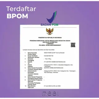 Mooi Pure Glow Tone Up Booster - Lotion Pencerah kulit 100gr (100% Original) Tone Up Krim  Korean Mencerahkan Tubuh 2