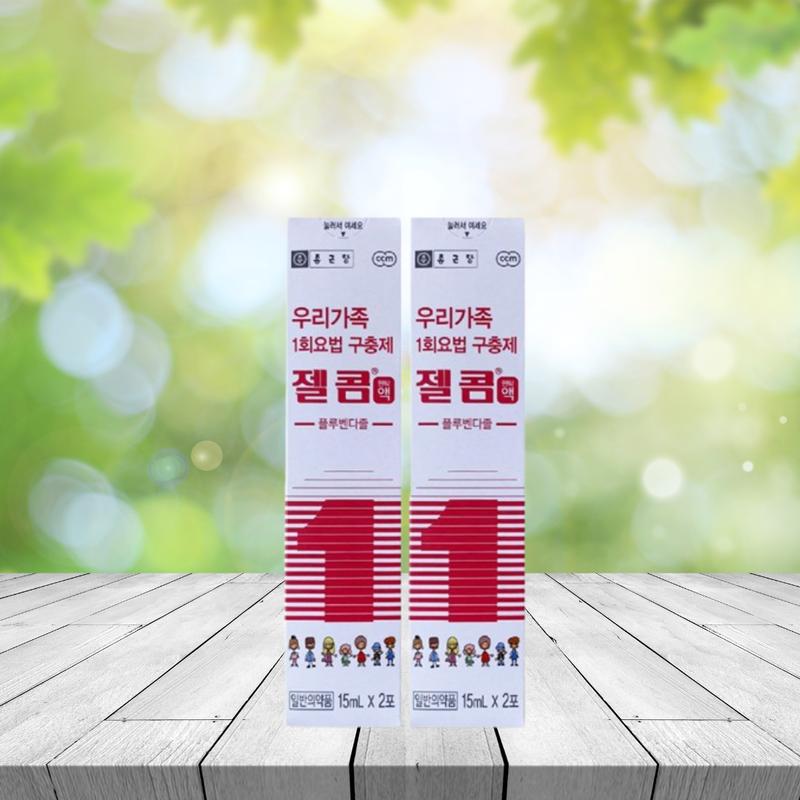 Siro tẩy giun Zelcom Hàn Quốc cho bé từ 2 tuổi