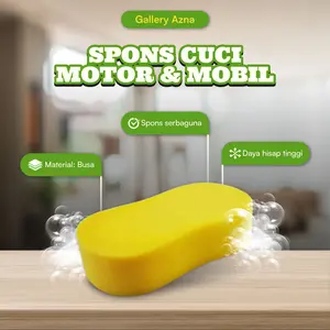 Spons Cuci Serbaguna Bahan Busa Daya Serap Tinggi Membantu Menghilangkan Kotoran Mobil Motor