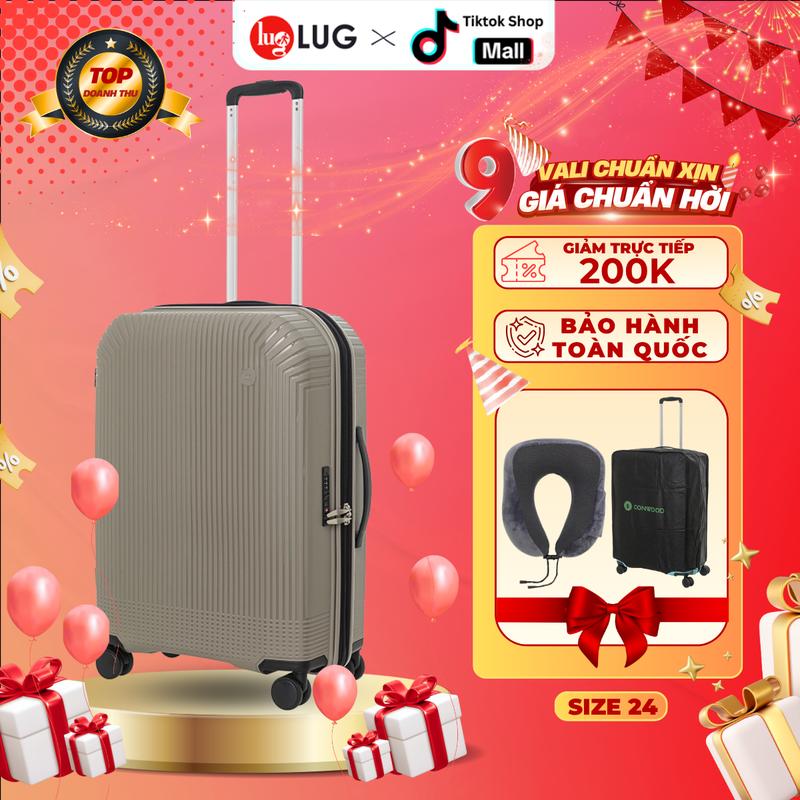 [BỀN BỈ CHUẨN NHẬT]  Conwood Vali Kéo Du Lịch PPT013 size lớn 24 Chất Liệu Nhựa PP Chống Bể Vỡ Khóa TSA An Ninh Quốc Tế Ngăn Mở Rộng 25% Sức Chứa Dây Kéo Đôi Chống Rạch Trộm