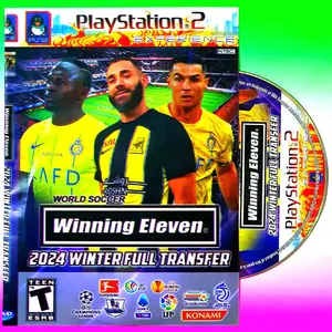 KASET PS2 GAME BOLA WINNING ELEVEN LENGKAP FULL TRANSFER PEMAIN-KASET PLAYSTATION PS2 GAME BOLA WINNING