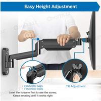 Gambar Bracket Monitor TV 24-34inch OXIMUS PW100 Gas Spring Wall Mount Bracket dari Techno Computer Bali Kota Denpasar 4 Tokopedia