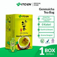Gambar ITO EN Oi Ocha Matcha Genmaicha Tea Bags 1 Pack isi 20 Pcs dari ITO EN Indonesia Kota Administrasi Jakarta Pusat 1 Tokopedia