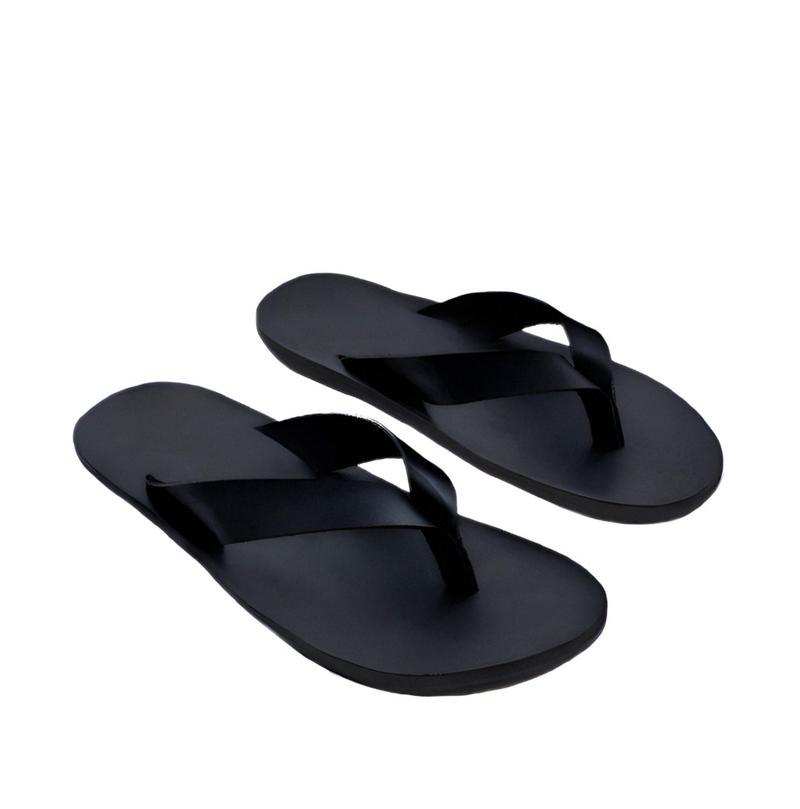 Product Introduction of Best Quality - Sandal Pria Jepit Flip Kulit Sapi Asli Flipers Cowok Kasual Premium Sole Rubber Karet 2