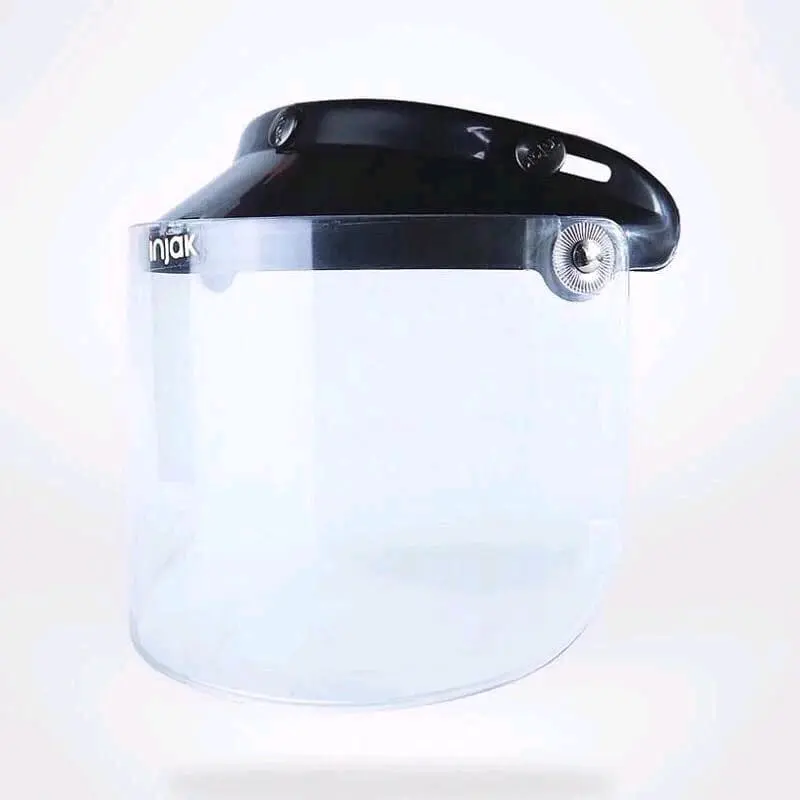 HELM BOGO CARGLOS IDENTIK KACA DATAR CLEAR/SMOKE Motorcycle 3