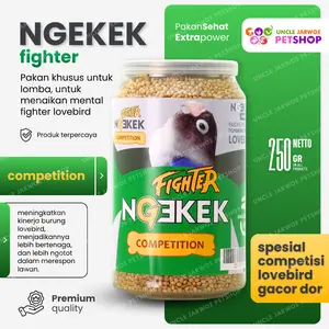 NGEKEK Fighter pakan Lovebird Macet Langsung Gacor