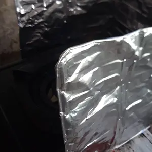 pelindung kompor alumunium anti minyak dan panas pelindung dapur