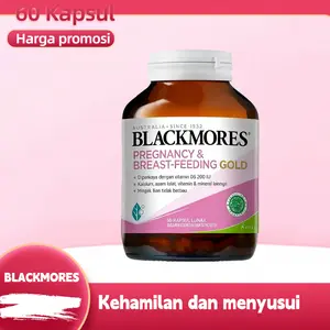 Blackmores Pregnancy Breast Feeding Gold Suplemen Aman Ibu Hamil & Menyusui - Isi 60 Kapsul
