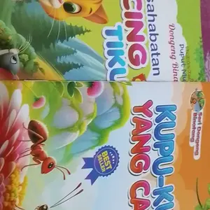 Buku Buku Cerita Bergambar HVS 75 gram Ukuran A5