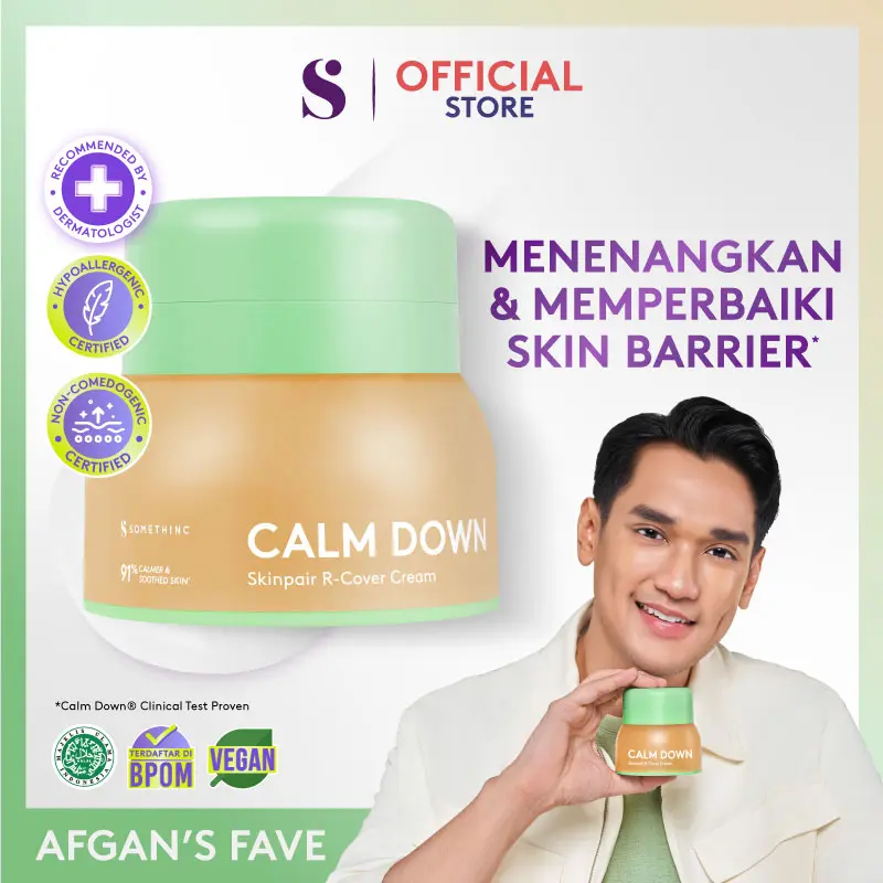 [Exclusive] SOMETHINC Calm Down! Skinpair R-Cover Cream - Moisturizer / Pelembab Wajah *SC* 5