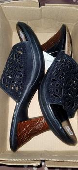 Product Review of Sandal Wedges Wanita Kekinian/ Sandal Wedges Wanita Model Jepit Manik-Manik Terbaru from Y**k K**s 0