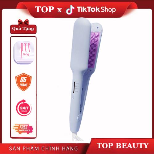  Máy Bấm Dập Phồng  Chân Tóc Răng Vuông 4 Mức Nhiệt Duỗi Tóc  Tóc Nữ 