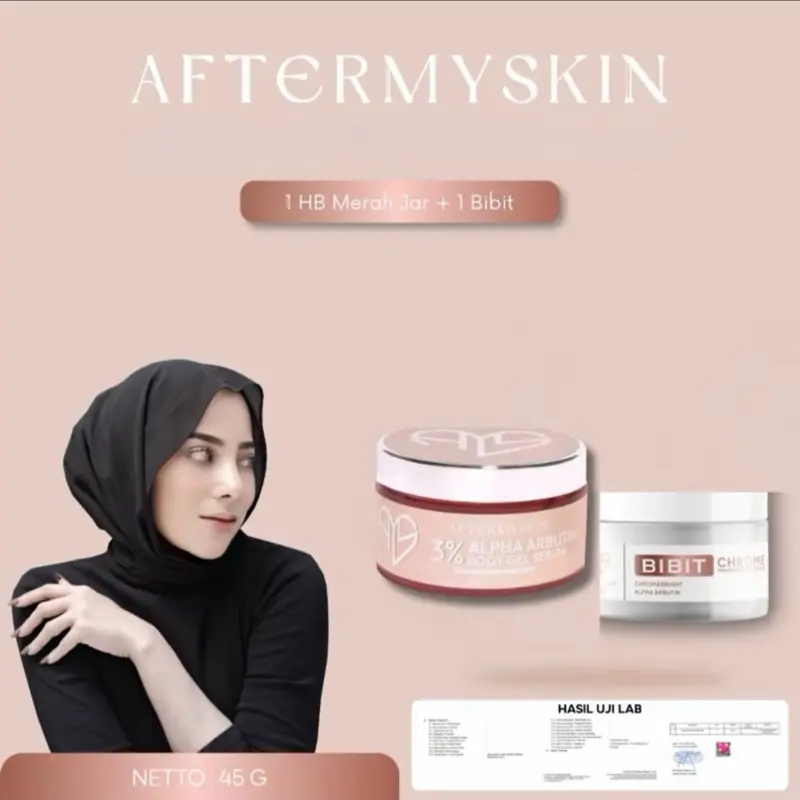 【Official Distributor】AFTERMYSKIN 1 HB + 1 Bibit