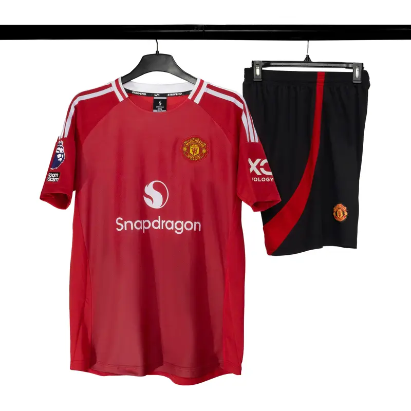 Bộ Quần Áo Bóng Đá Man United Đỏ SS25- Chính Hãng Strivend - Sport - Trang Phục Nam - Đá Banh - Chạy Bộ - Tập Gym - Top 8