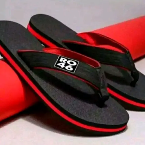Sandal Jepit Pria R.O Sendal Model Casual bukan Karet antiselip sandal karbon 2