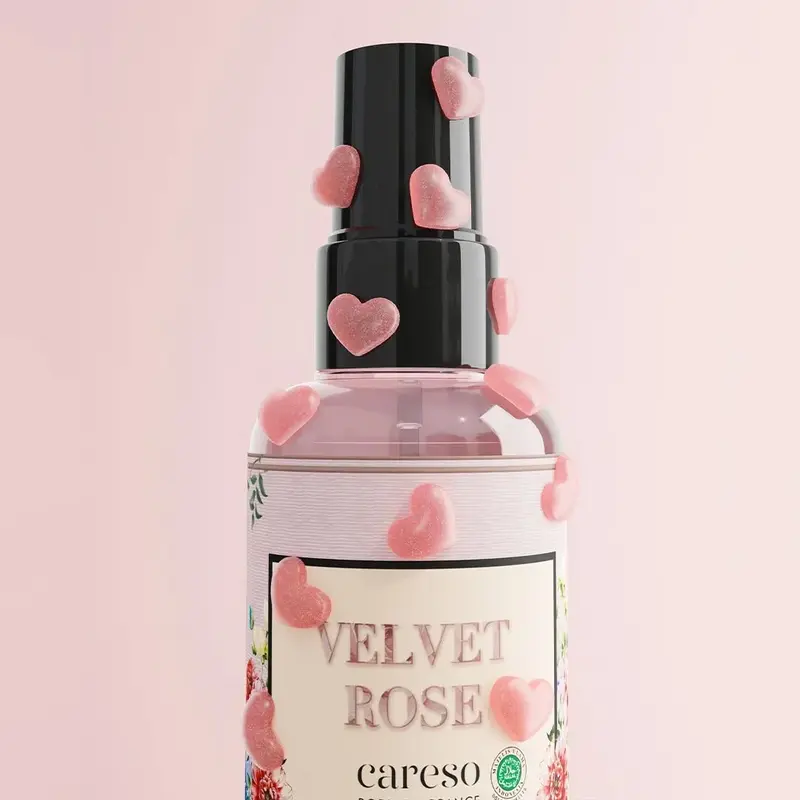 [BUNDLE] CARESO Velvet Rose (Lotion + Fragrance Series) - 2pcs 5