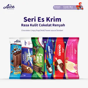 AICE Crispy Chocolate Ice Cream/Aice Es Krim batang Cokelat Aneka Rasa 15 20 30 60 pcs
