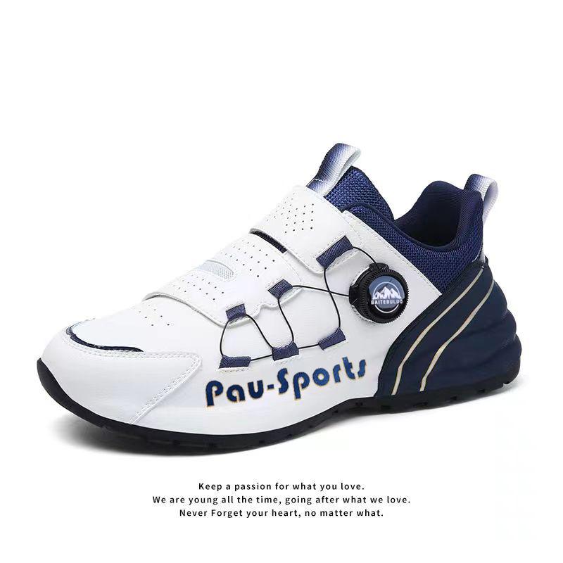 Product Introduction of Ready stock genuine rotating buckle badminton shoes golf shoes sole shoes training shoes couple soft-soled shoes competition shoes couple sports shoes table tennis shoes large size shoes competitive shoes soft-soled table tennis shoes shock-absorbing high 34
