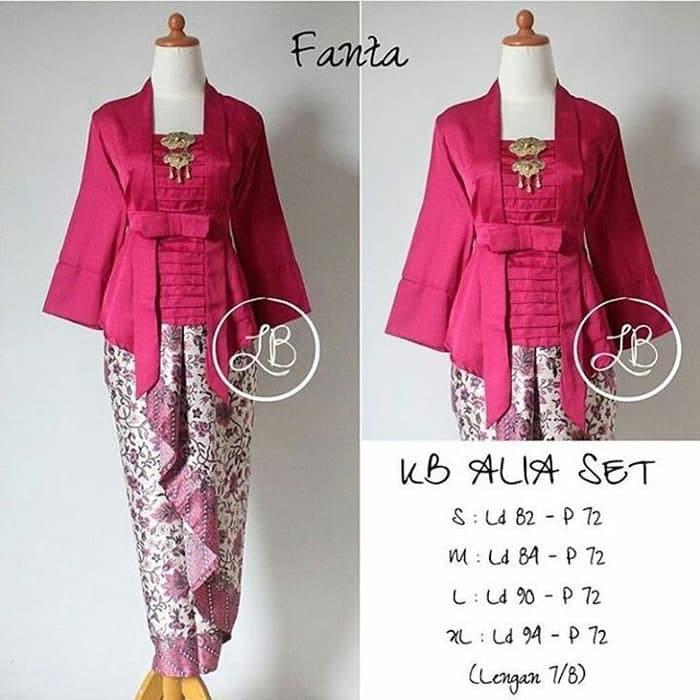 Setelan Kebaya Kutubaru Pita / Kebaya Modern Floy 7