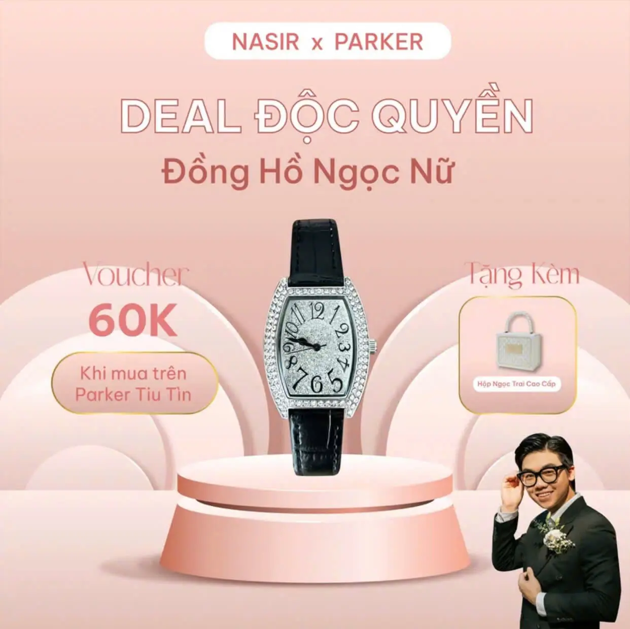 【Parker Watch】AW24 CILOA Đồng Hồ Nữ, Thời Trang Phong Cách Sang Trọng, Thường Ngày, Không Thấm Nước