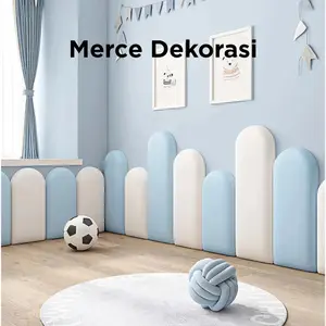 (HARGA PER 1 PCS) Headboard Wall Panel 20 x 60 CM Sandaran Kasur / Hiasan Kamar / Sandaran Bermain Anak / Headboard Aesthetic
