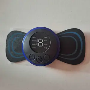 Alat Pijat Elektrik Mini Portable Rechargeable USB Terapi Otot Leher Pinggang Tubuh