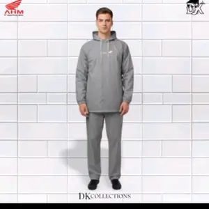 Honda Jas Hujan Setelan Celana Desain Praktis Logo One HEART & Honda Bahan Tidak Spesifik Ukuran Sesuai Kebutuhan