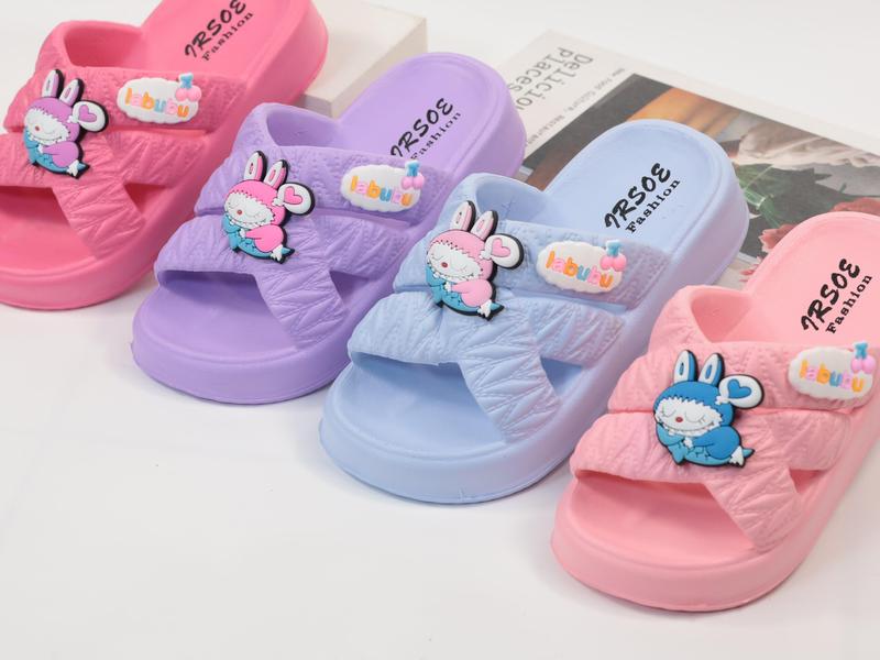 Sandal Selop Anak Labubu Kekinian Viral Anti Slip Anti Licin Kekinian 0