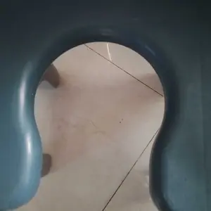 COD Kursi Toilet Duduk Kursi WC Pispot Kursi Toilet Kursi Toilet Jongkok Bahan Plastik Biru Abu