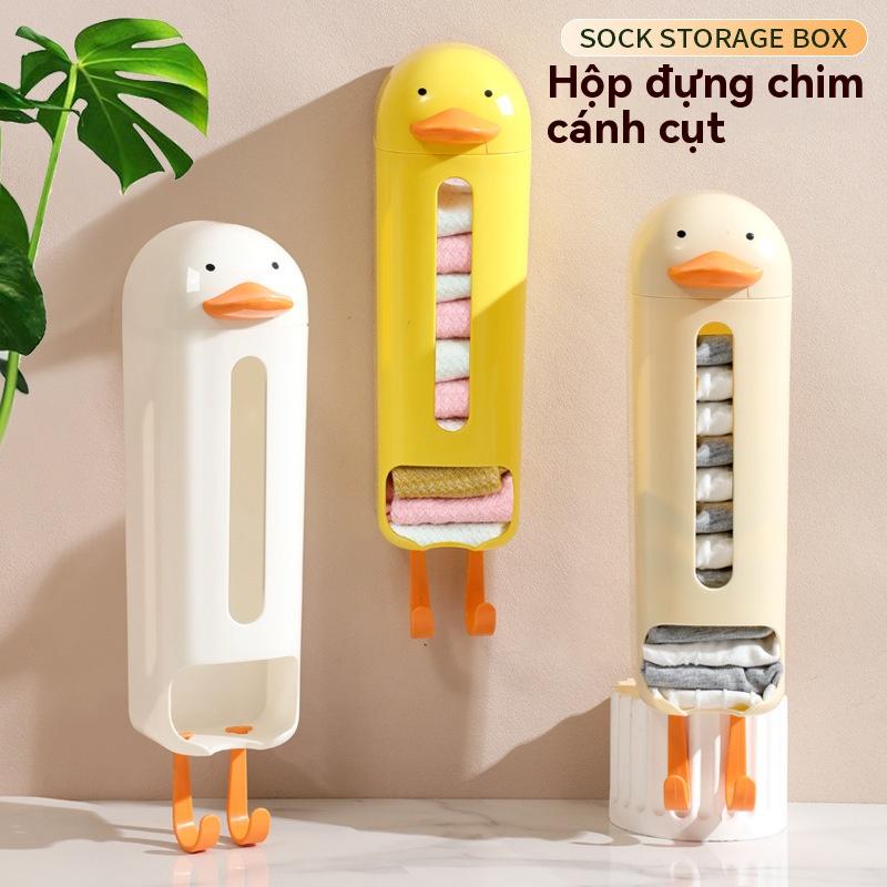Hộp đựng đồ lót, tủ quần áo, kiểu treo tường, đồ lót, tất, tất sắp xếp, đồ gia dụng, chim cánh cụt, đồ bảo quản, kiểu treo