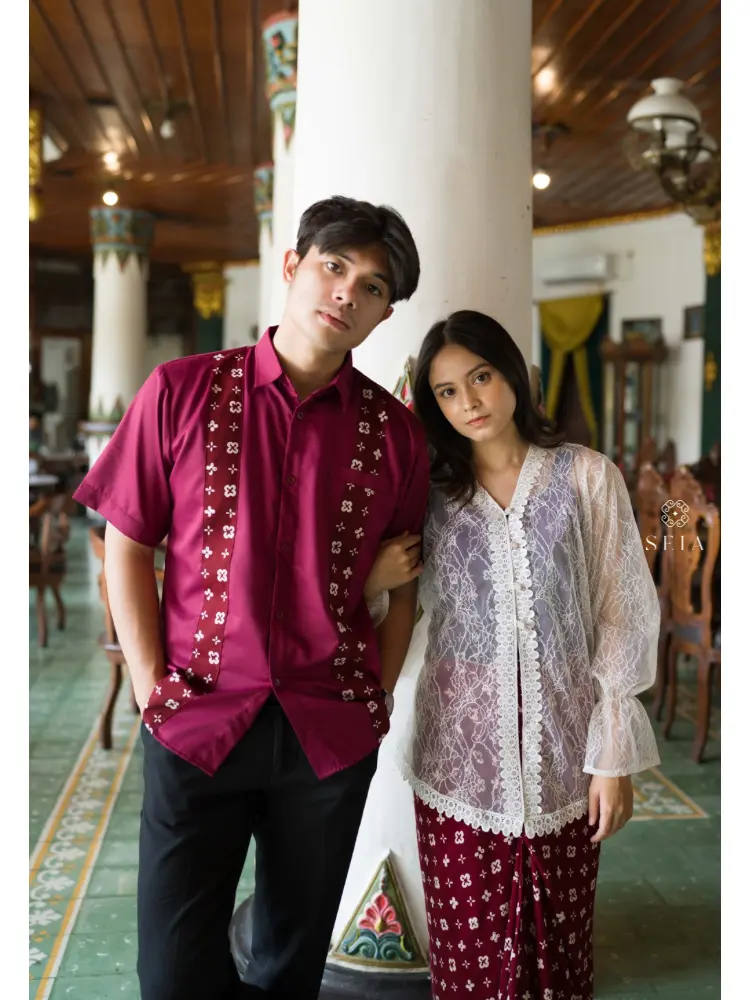 S E I A | SEHASTA SET COUPLE OUTER KEBAYA KEMEJA BATIK
