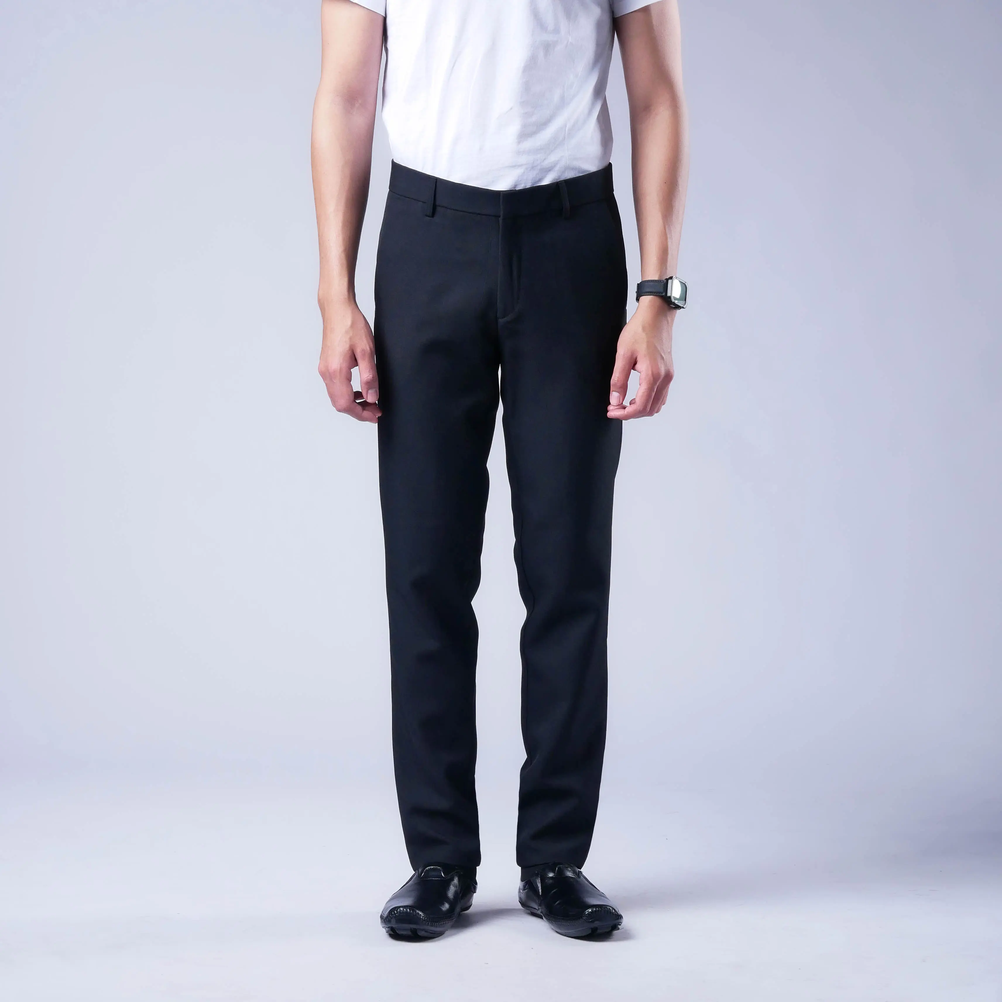 Mubeng - Formal Pants Slimfit Hitam