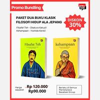 Gambar DIVA Press Paket Buku Klasik Filosofi Hidup ala Jepang: Kehampaan & Filsafat Teh - PAKET ISI 2 BUKU dari DIVA Press Group Kab. Bantul 1 Tokopedia